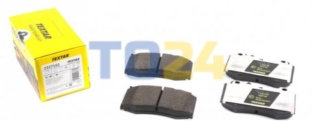 Дискові гальмівні колодки (передні) TEXTAR 2327102 (фото 1)