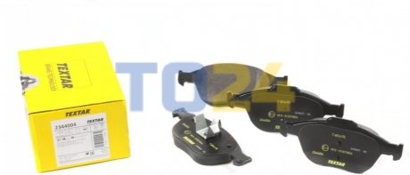 Дисковые тормозные колодки (передние) TEXTAR 2344004 (фото 1)