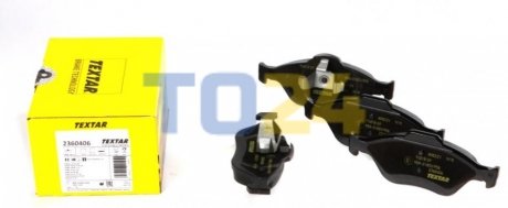 Дисковые тормозные колодки (передние) TEXTAR 2360406 (фото 1)