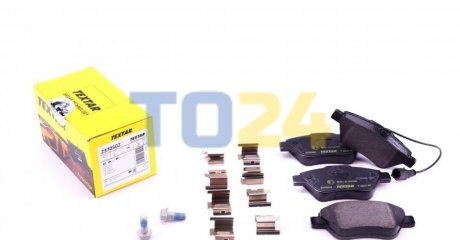 Дисковые тормозные колодки (передние) TEXTAR 2370502 (фото 1)