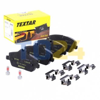 Дисковые тормозные колодки (передние) TEXTAR 2391503 (фото 1)
