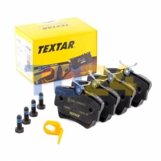 Дисковые тормозные колодки (задние) TEXTAR 2398001 (фото 1)