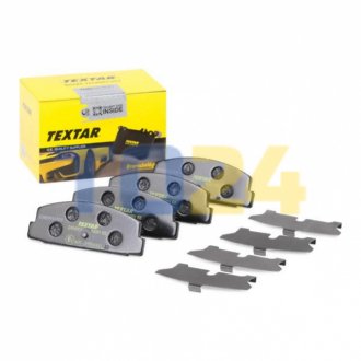 Дисковые тормозные колодки (задние) TEXTAR 2404501 (фото 1)