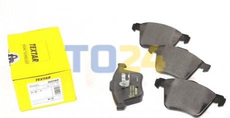 Дисковые тормозные колодки (передние) TEXTAR 2414101 (фото 1)