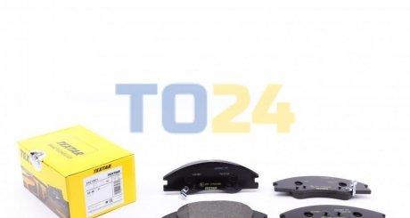 Дисковые тормозные колодки (передние) TEXTAR 2421801 (фото 1)