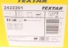 Дисковые тормозные колодки (передние) TEXTAR 2422201 (фото 5)