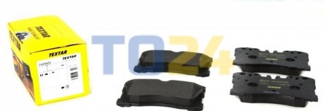 Дисковые тормозные колодки (передние) TEXTAR 2424501 (фото 1)