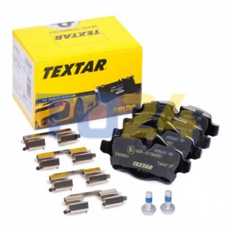 Дисковые тормозные колодки (задние) TEXTAR 2428901 (фото 1)