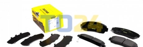 Дисковые тормозные колодки (передние) TEXTAR 2434201 (фото 1)
