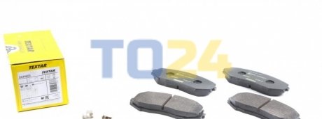 Дисковые тормозные колодки (передние) TEXTAR 2434601 (фото 1)
