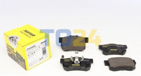 Дисковые тормозные колодки (задние) TEXTAR 2443402 (фото 1)