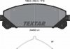 Дискові гальмівні колодки (передні) TEXTAR 2445201 (фото 5)