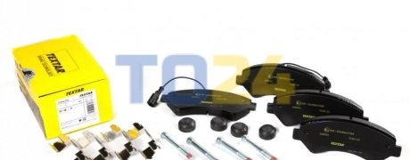 Тормозные колодки (передние) TEXTAR 2446701 (фото 1)