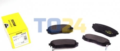 Дисковые тормозные колодки (передние) TEXTAR 2450101 (фото 1)