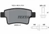 Тормозные колодки (задние) TEXTAR 2454001 (фото 1)