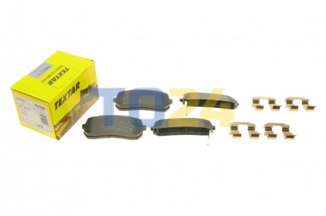 Дисковые тормозные колодки (задние) TEXTAR 2459901 (фото 1)