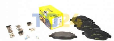 Дисковые тормозные колодки (передние) TEXTAR 2466001 (фото 1)