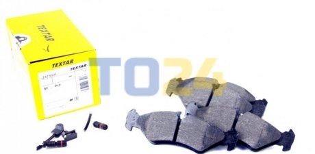 Дисковые тормозные колодки (задние) TEXTAR 2473901 (фото 1)