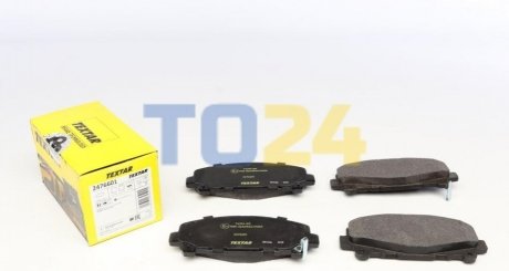 Дисковые тормозные колодки (передние) TEXTAR 2476601 (фото 1)