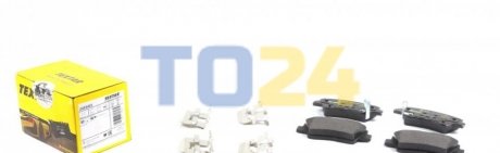 Дисковые тормозные колодки (задние) TEXTAR 2493401 (фото 1)