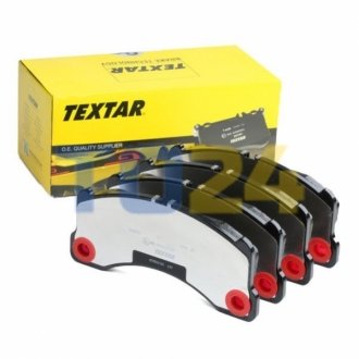 Дискові гальмівні колодки (передні) TEXTAR 2500701 (фото 1)