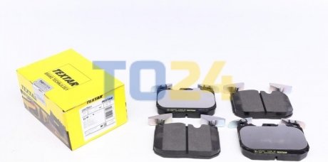 Дисковые тормозные колодки (передние) TEXTAR 2502801 (фото 1)