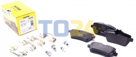 Дисковые тормозные колодки (задние) TEXTAR 2507103 (фото 1)