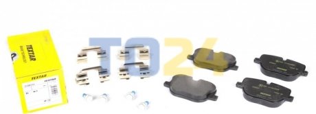 Дисковые тормозные колодки (задние) TEXTAR 2508501 (фото 1)