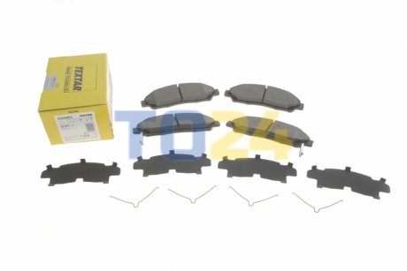 Дисковые тормозные колодки (передние) TEXTAR 2560801 (фото 1)