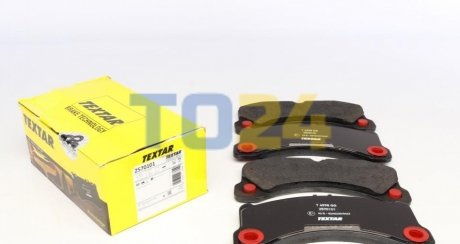 Тормозные колодки (передние) TEXTAR 2570101 (фото 1)