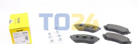 Дисковые тормозные колодки (передние) TEXTAR 2572501 (фото 1)