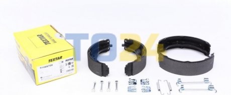 Комплект гальмівних колодок TEXTAR 91066700 (фото 1)