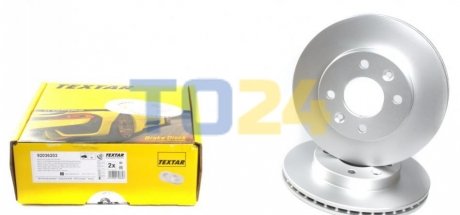Тормозной диск (передний) 92036203