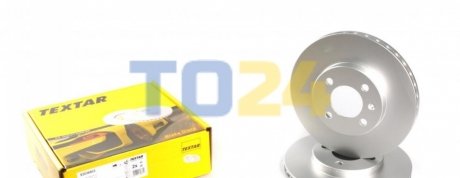 Гальмівний диск (передній) TEXTAR 92036803 (фото 1)
