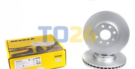 Гальмівний диск (передній) TEXTAR 92091803 (фото 1)