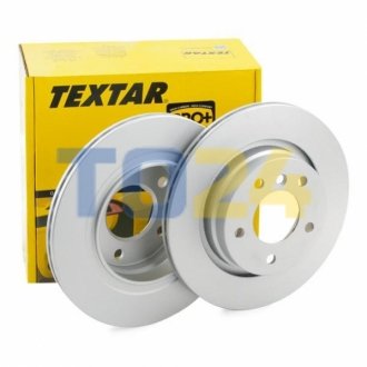 Гальмівний диск (задній) TEXTAR 92097303 (фото 1)