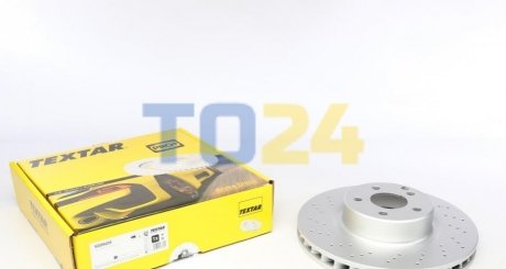 Гальмівний диск (передній) TEXTAR 92099205 (фото 1)