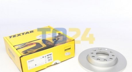 Тормозной диск (задний) TEXTAR 92106303 (фото 1)