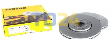 Тормозной диск (передний) TEXTAR 92106603 (фото 1)