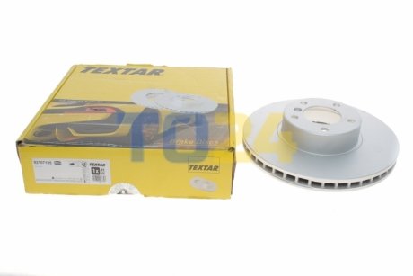 Тормозной диск (передний) TEXTAR 92107105 (фото 1)