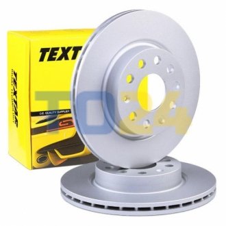 Гальмівний диск (передній) TEXTAR 92120705 (фото 1)