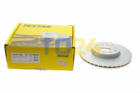 Гальмівний диск (передній) TEXTAR 92120805 (фото 1)