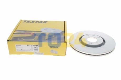 Гальмівний диск (передній) TEXTAR 92133203 (фото 1)