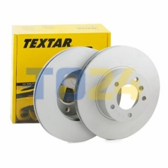 Тормозной диск (передний) TEXTAR 92137705 (фото 1)