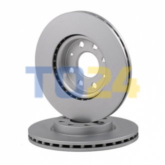 Тормозной диск (передний) TEXTAR 92145703 (фото 1)