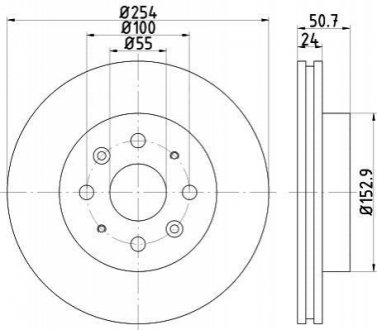 Тормозной диск (передний) TEXTAR 92147000 (фото 1)