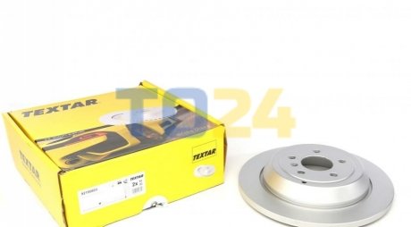 Гальмівний диск (задній) TEXTAR 92150803 (фото 1)