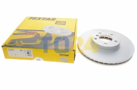 Гальмівний диск (передній) TEXTAR 92160805 (фото 1)