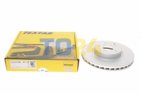 Тормозной диск (передний) TEXTAR 92163505 (фото 1)