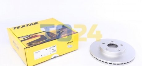 Тормозной диск (передний) TEXTAR 92163703 (фото 1)